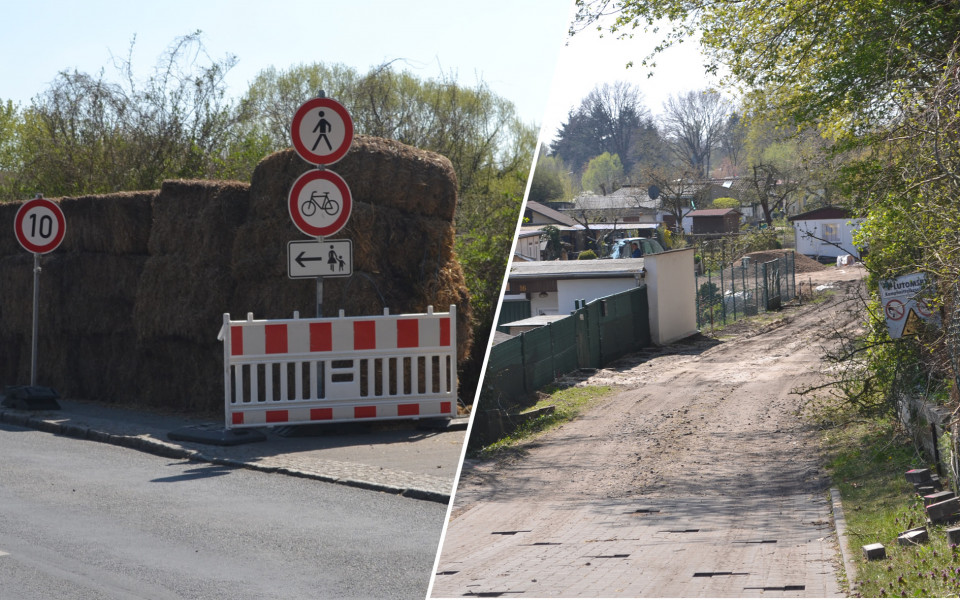 Am Treidelweg werden zwei 500 Kilobomben mit chemischen Langzeitznder vermutet. Foto: CDU Oranienburg