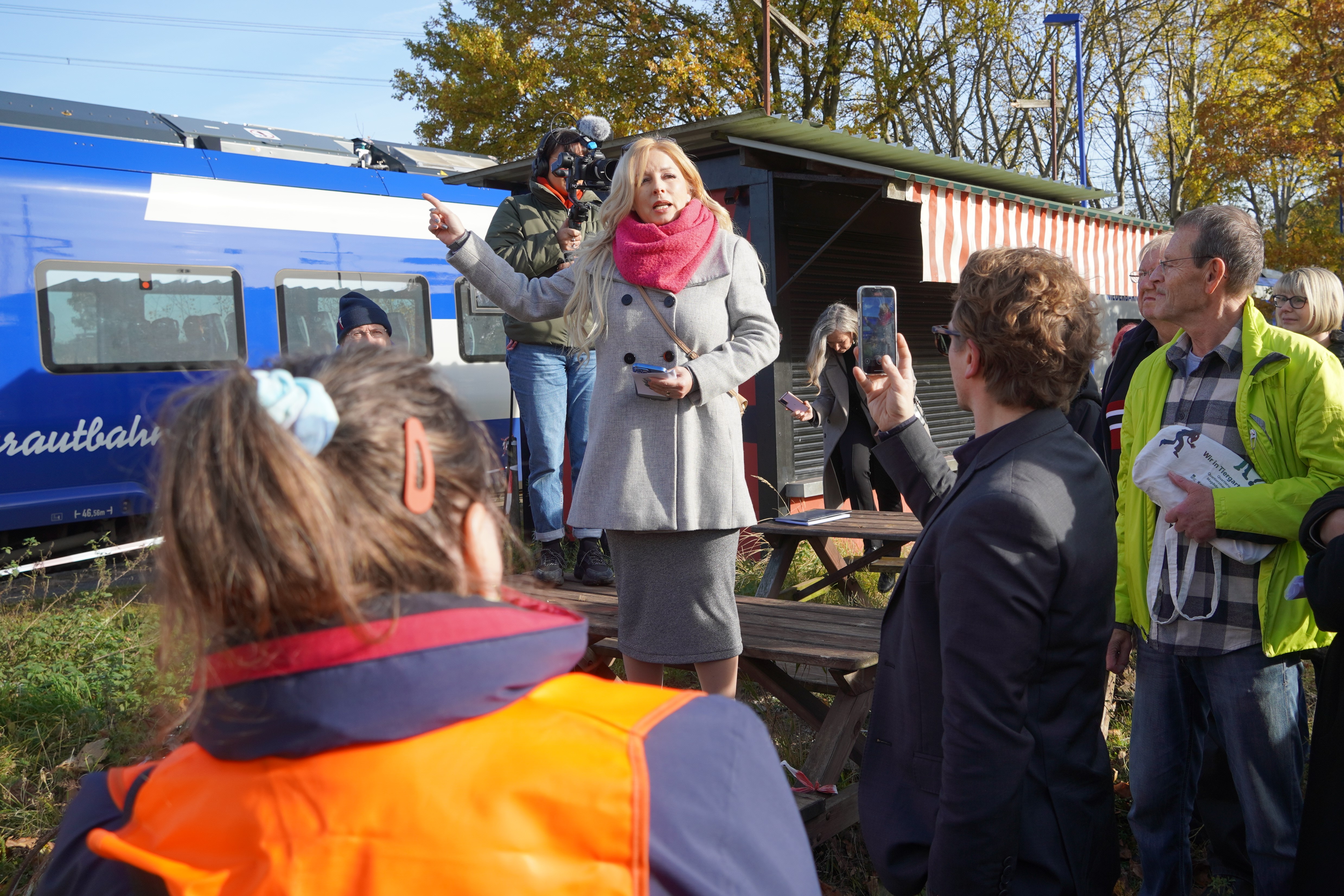 Lautstarker Protest gegen die Abbestellungsplne der SPD/BSW-Landesregierung, Foto: Christian Howe