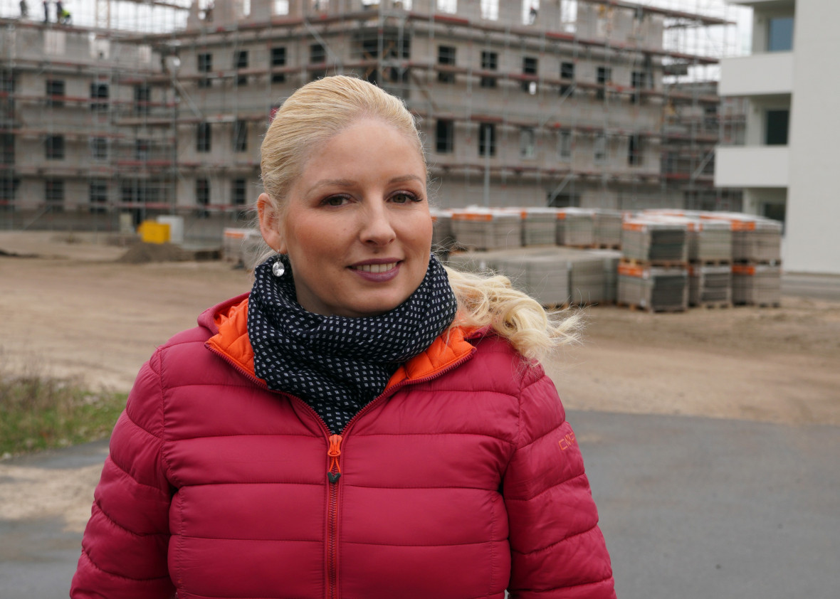 Nicole Walter-Mundt (CDU) fordert den Wohnungsbau in der Weien Stadt zu beschleunigen, Foto: Christian Howe.
